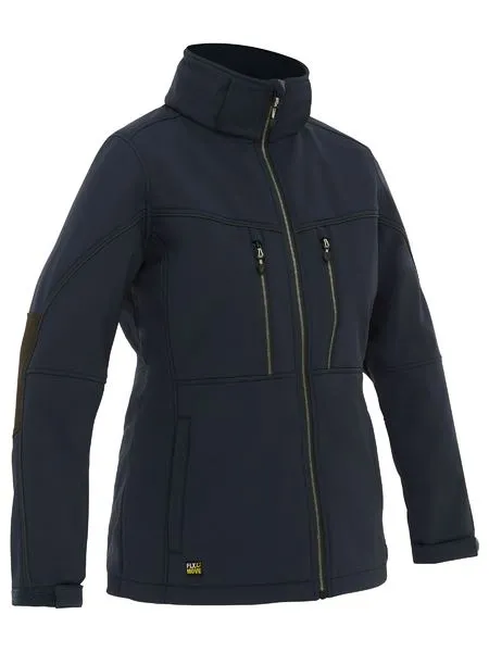 BJL6570 - Bisley - Women's Flex & Move Hooded Softshell Jacket