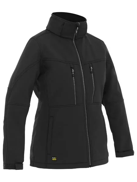 BJL6570 - Bisley - Women's Flex & Move Hooded Softshell Jacket