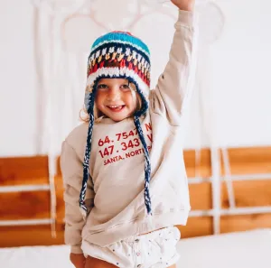 COORDINATES TO SANTA |oversized drop shoulder | KIDS
