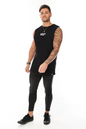 Core Sleeveless T-Shirt Black