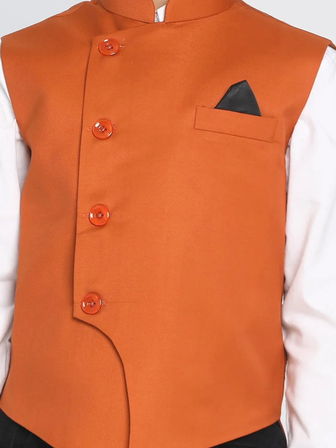 Cotton Blend Nehru Jacket for Boys - Final Clearance Sale