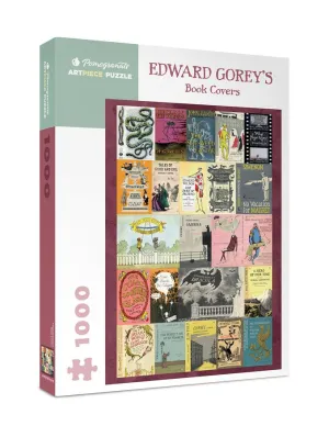 GOREY BOOK COVERS 1000PC
