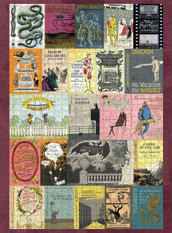 GOREY BOOK COVERS 1000PC