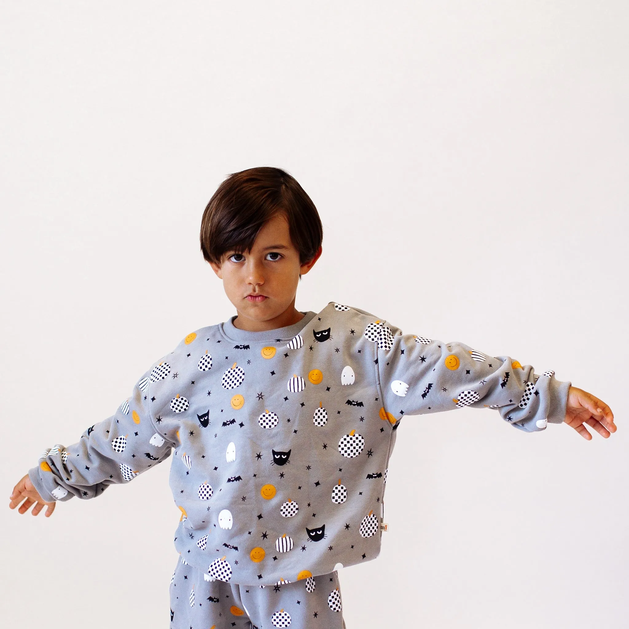 **IMPERFECT** SPOOKYLAND PULLOVER | oversized  drop shoulder | KIDS