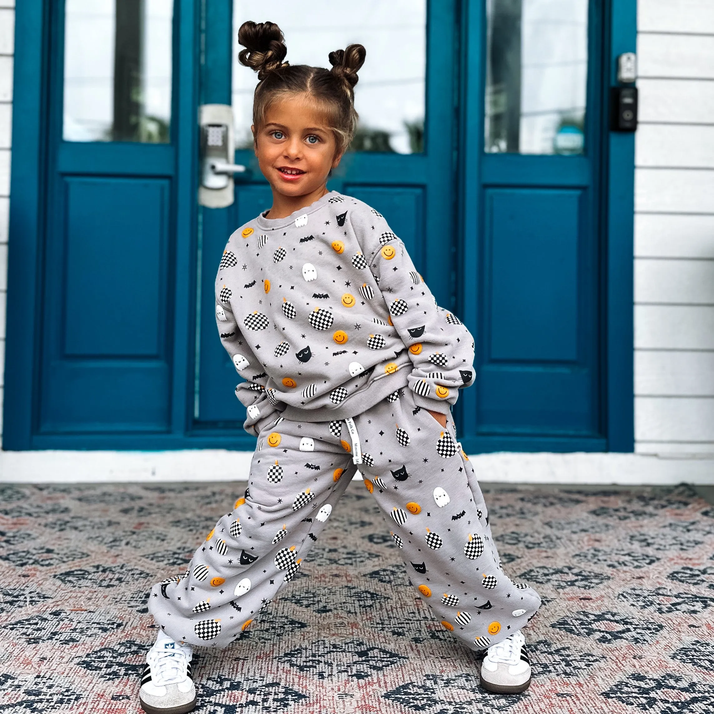 **IMPERFECT** SPOOKYLAND PULLOVER | oversized  drop shoulder | KIDS