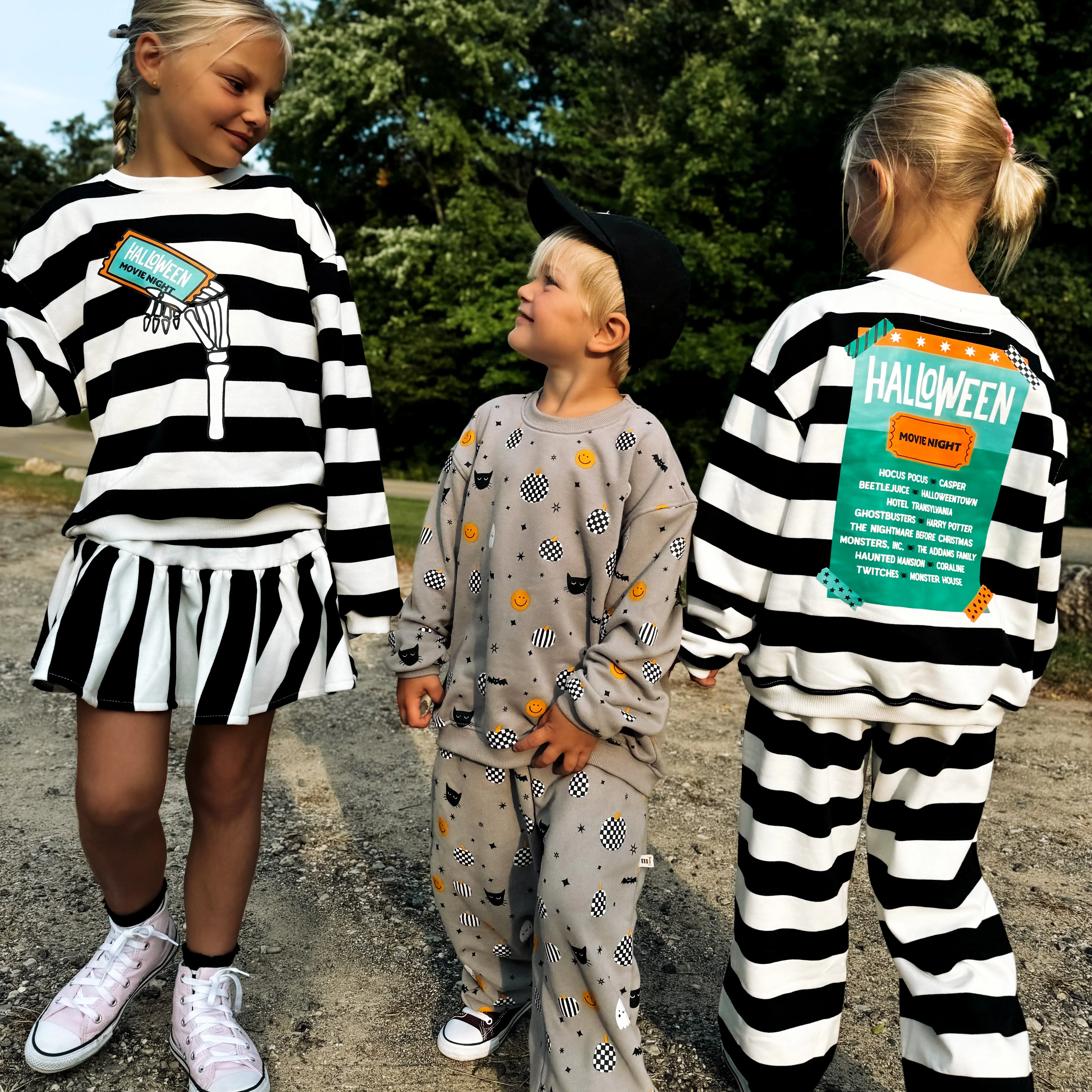 **IMPERFECT** SPOOKYLAND PULLOVER | oversized  drop shoulder | KIDS