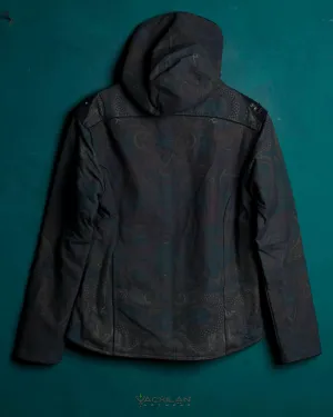 Jacket Men / Thick Linen AOP - DRAGONS of SANGOMA