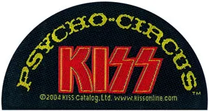Kiss Psycho Circus Woven Patch
