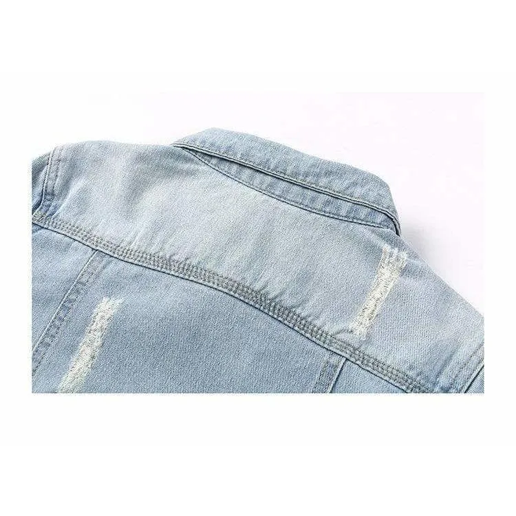 LARGE SIZE DENIM JACKETS