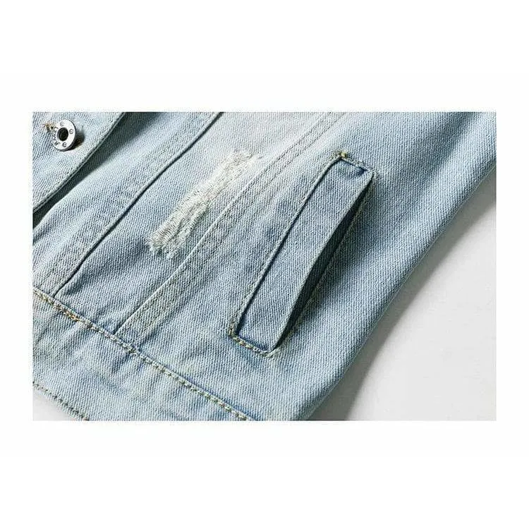 LARGE SIZE DENIM JACKETS