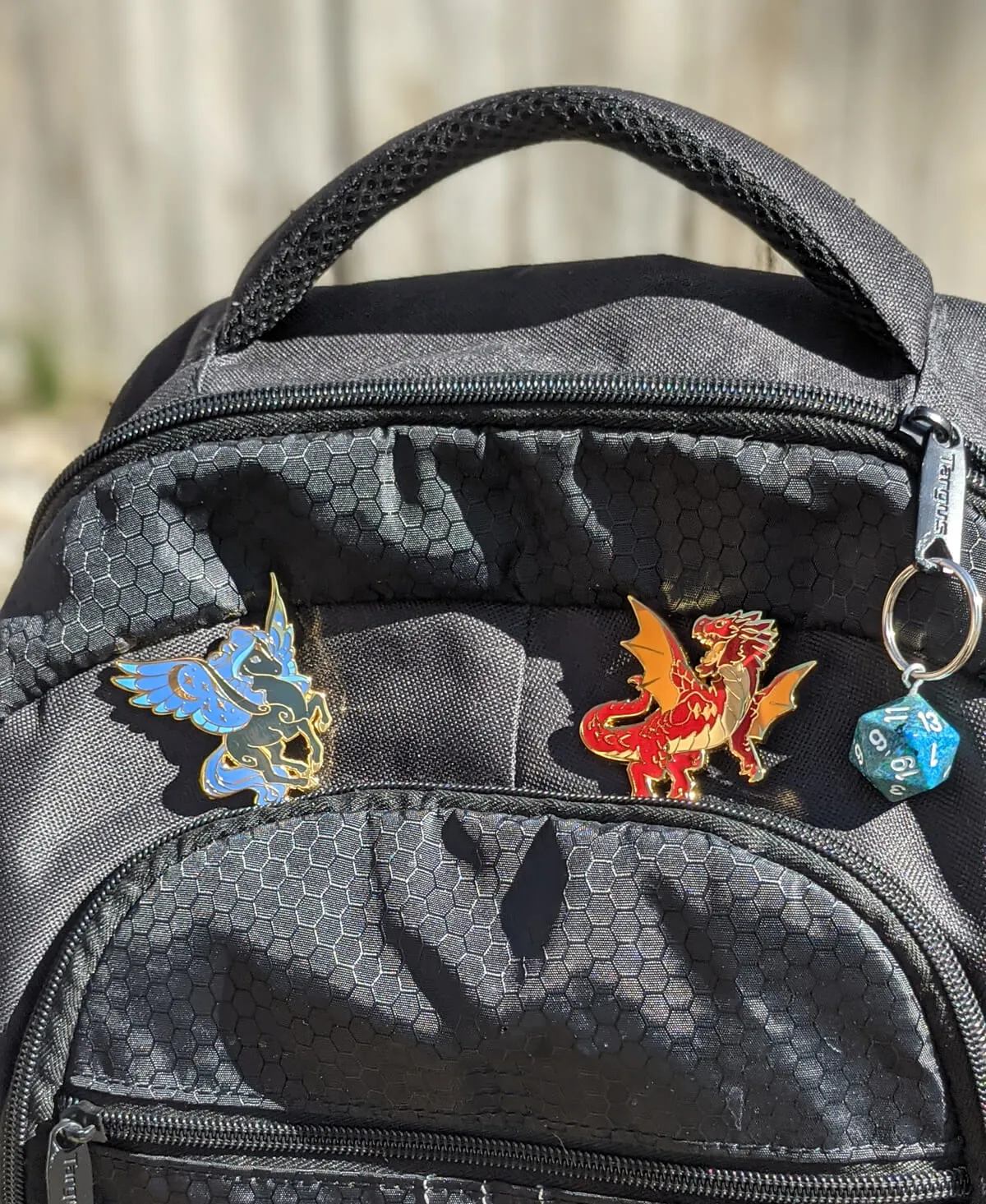 Mythical Beasts Pin (Baby Griffon) | 2" Hard Enamel Pin