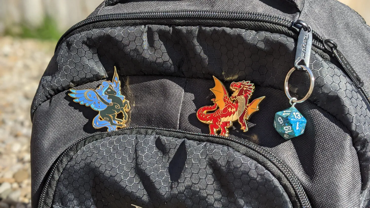 Mythical Beasts Pin (Baby Griffon) | 2" Hard Enamel Pin