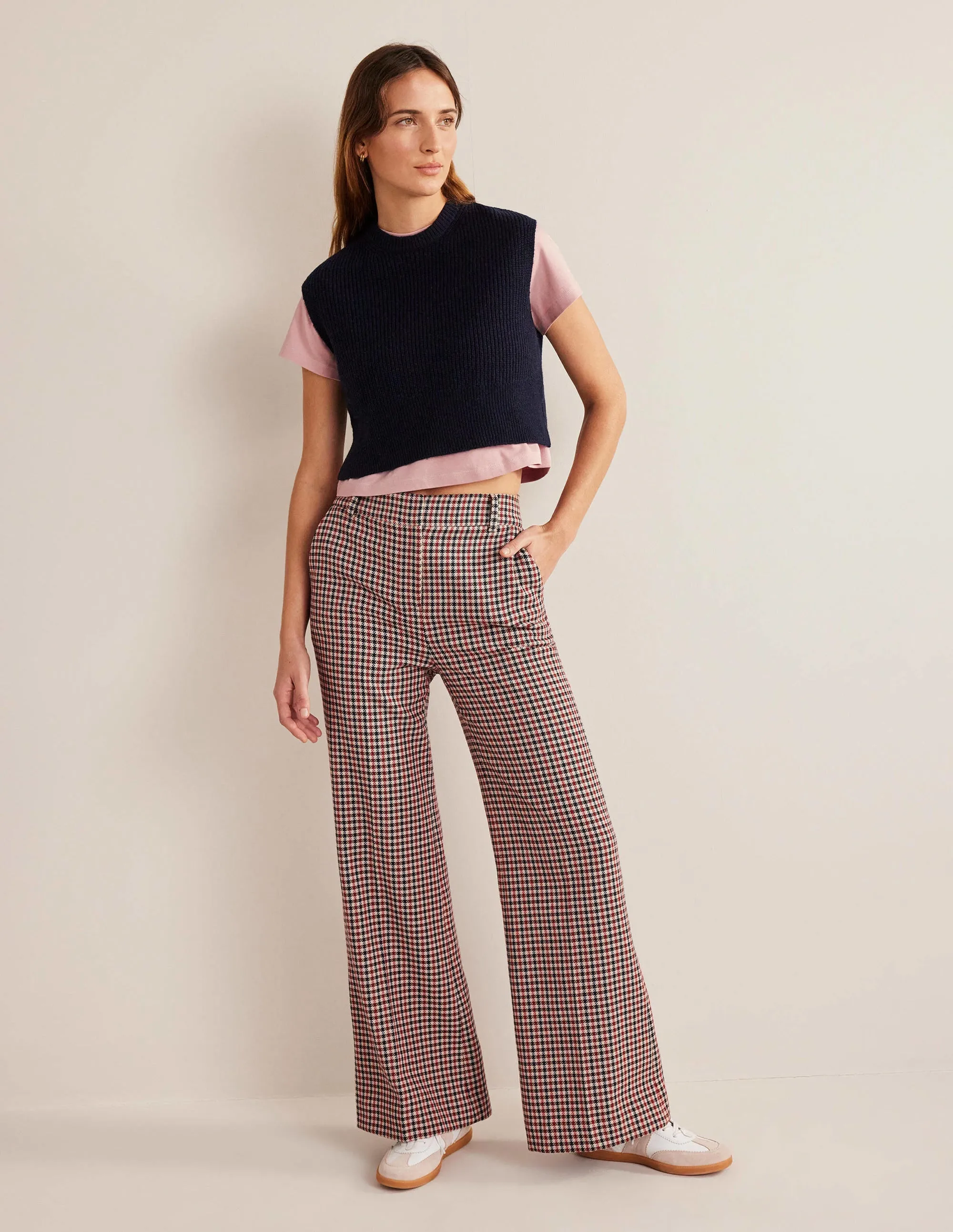 Perfect Cotton Cropped T-Shirt-Milkshake