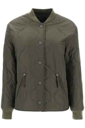 quilted camila PSAJA F02947 KAKI MILITAIRE