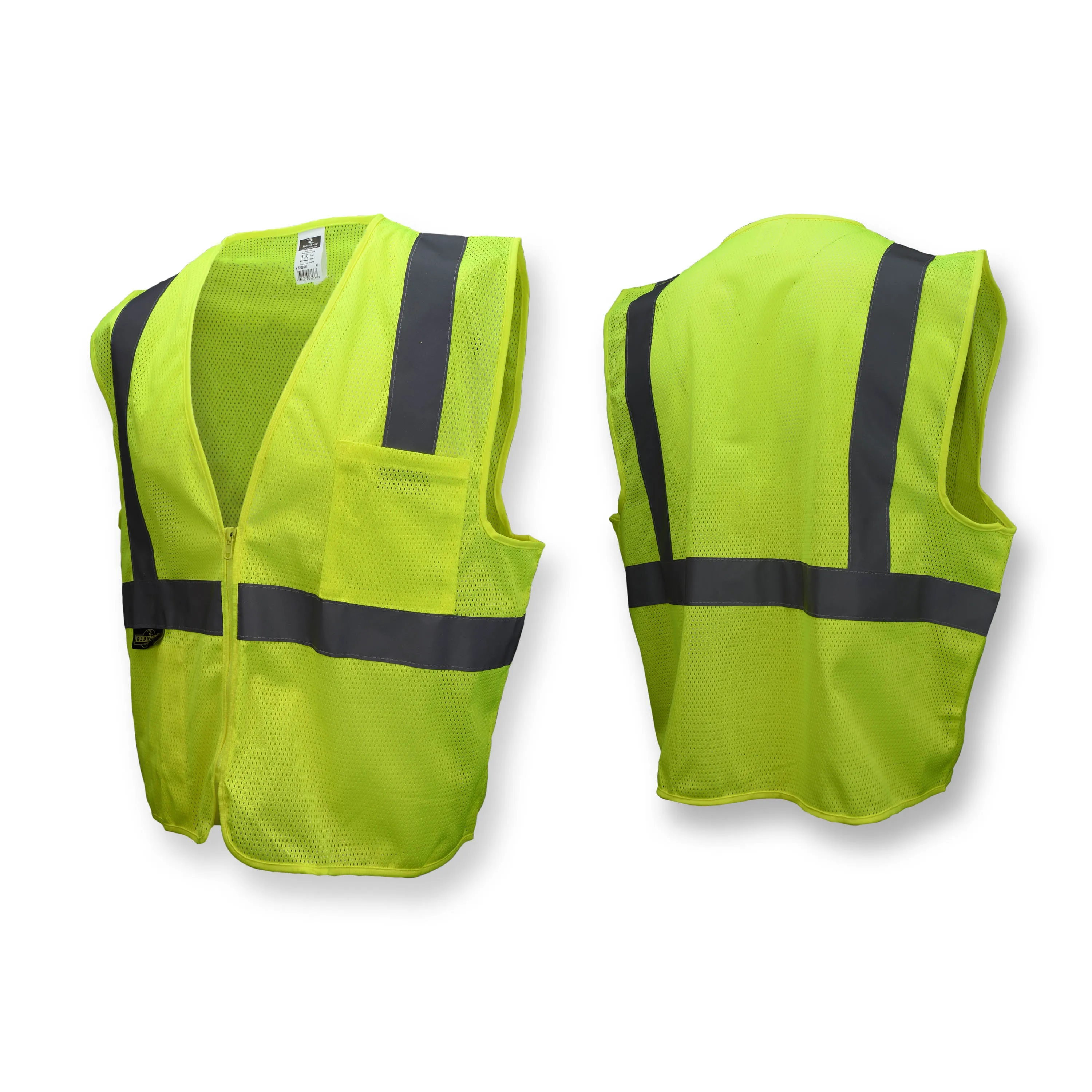 Radians SV2ZGM Class 2 Green Mesh Economy Safety Vest