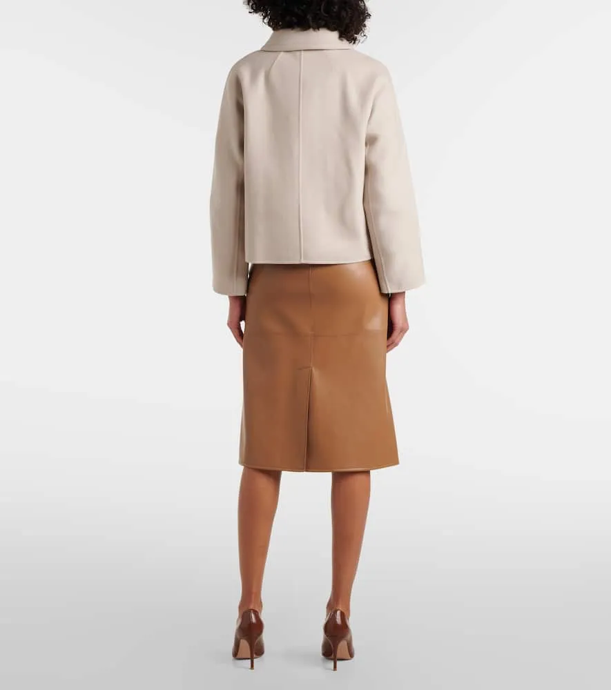 'S Max Mara Sogno double-breasted virgin wool jacket