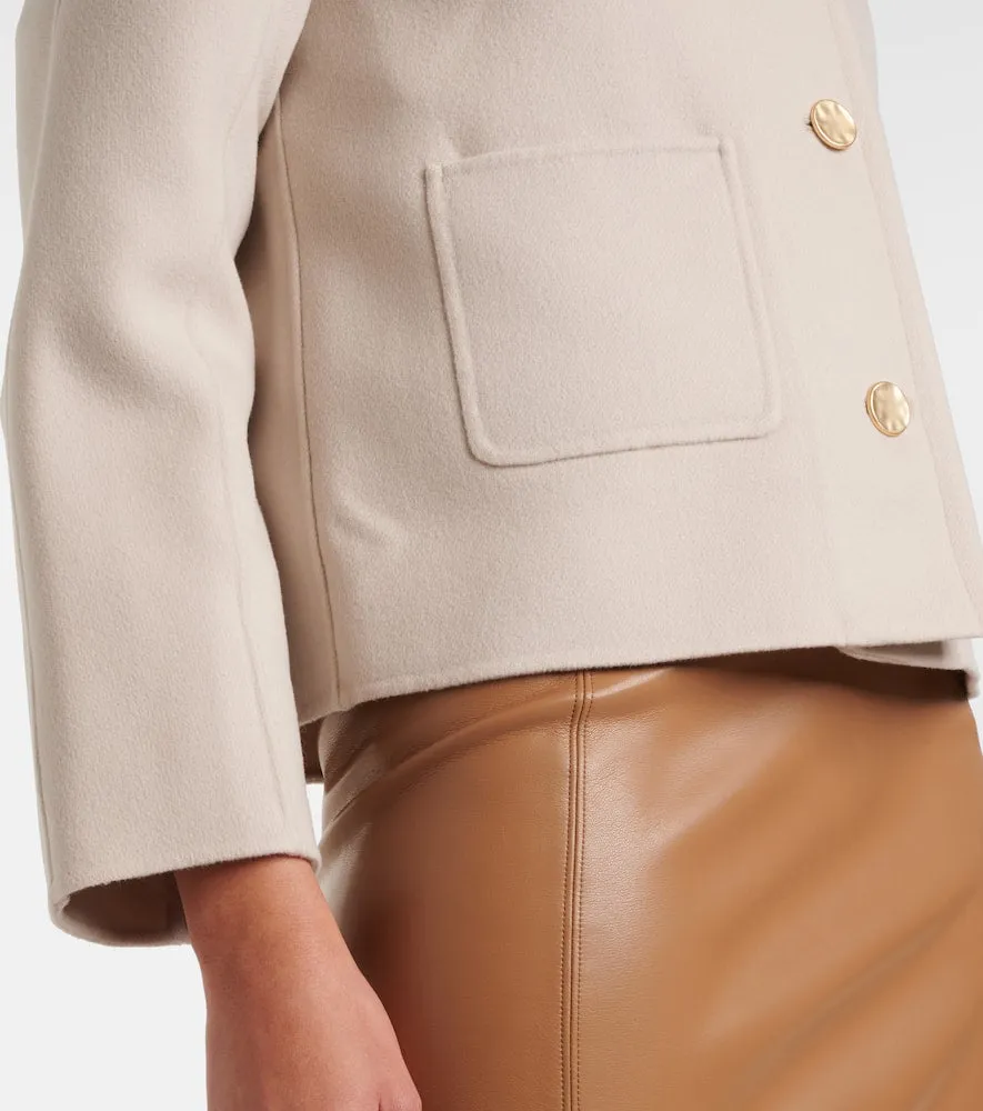 'S Max Mara Sogno double-breasted virgin wool jacket