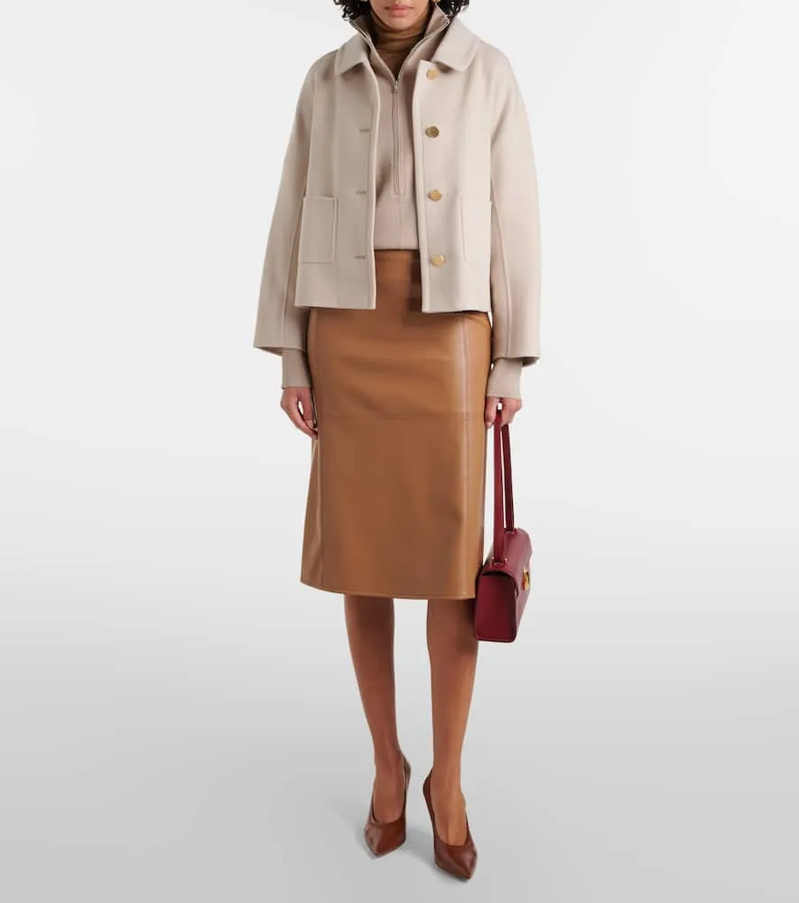 'S Max Mara Sogno double-breasted virgin wool jacket