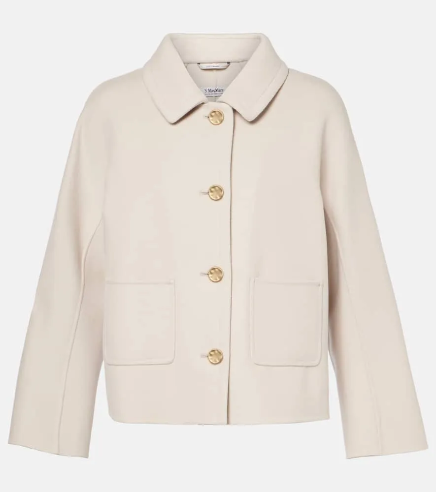 'S Max Mara Sogno double-breasted virgin wool jacket