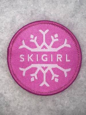 Skigirl 2.5 inch patch