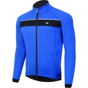 Souke Sports Men's Water Resistance Windbreaker Cycling Jacket with Pockets-JA0700-Blue