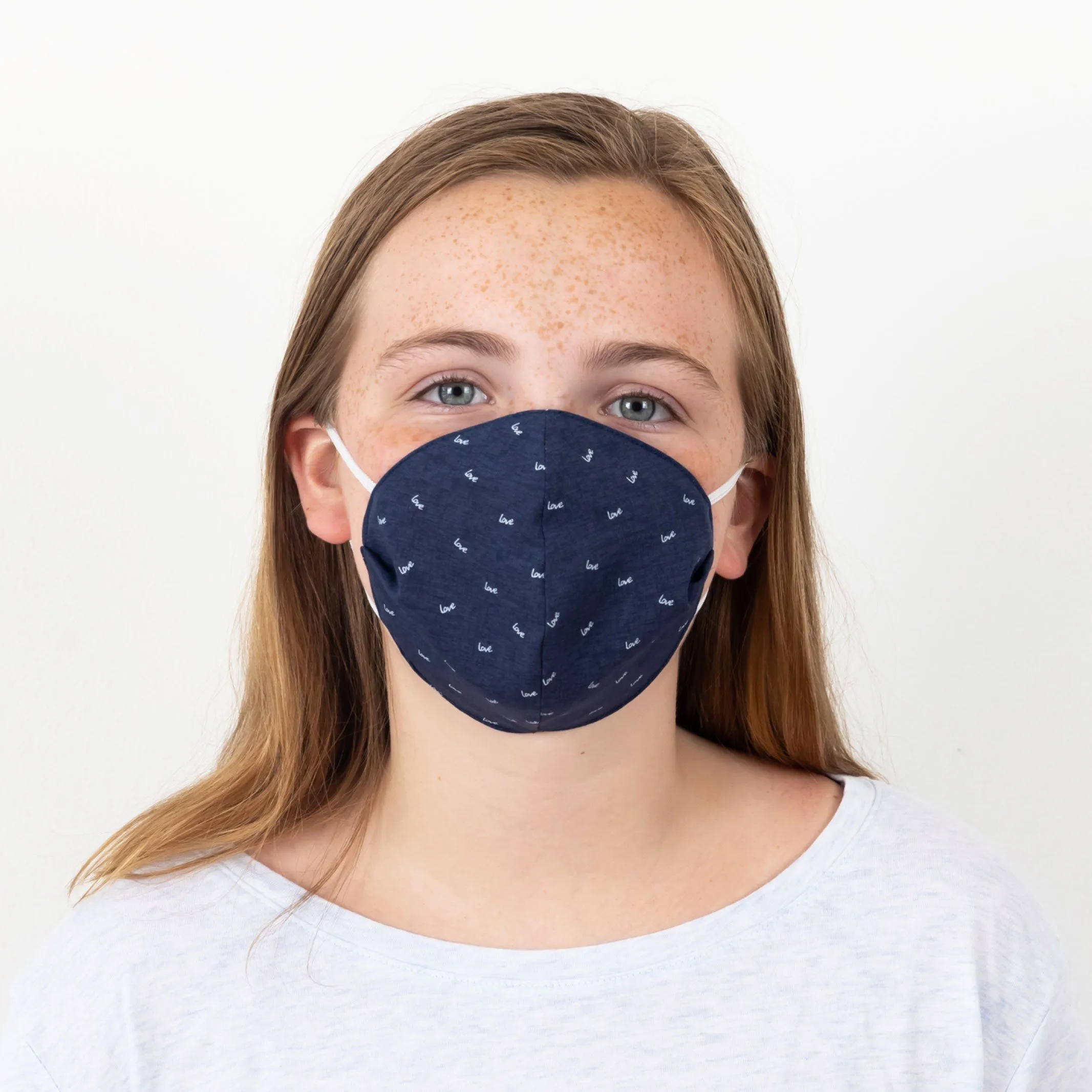 The Children’s Love Print 2-Layer Cone Shape Mask