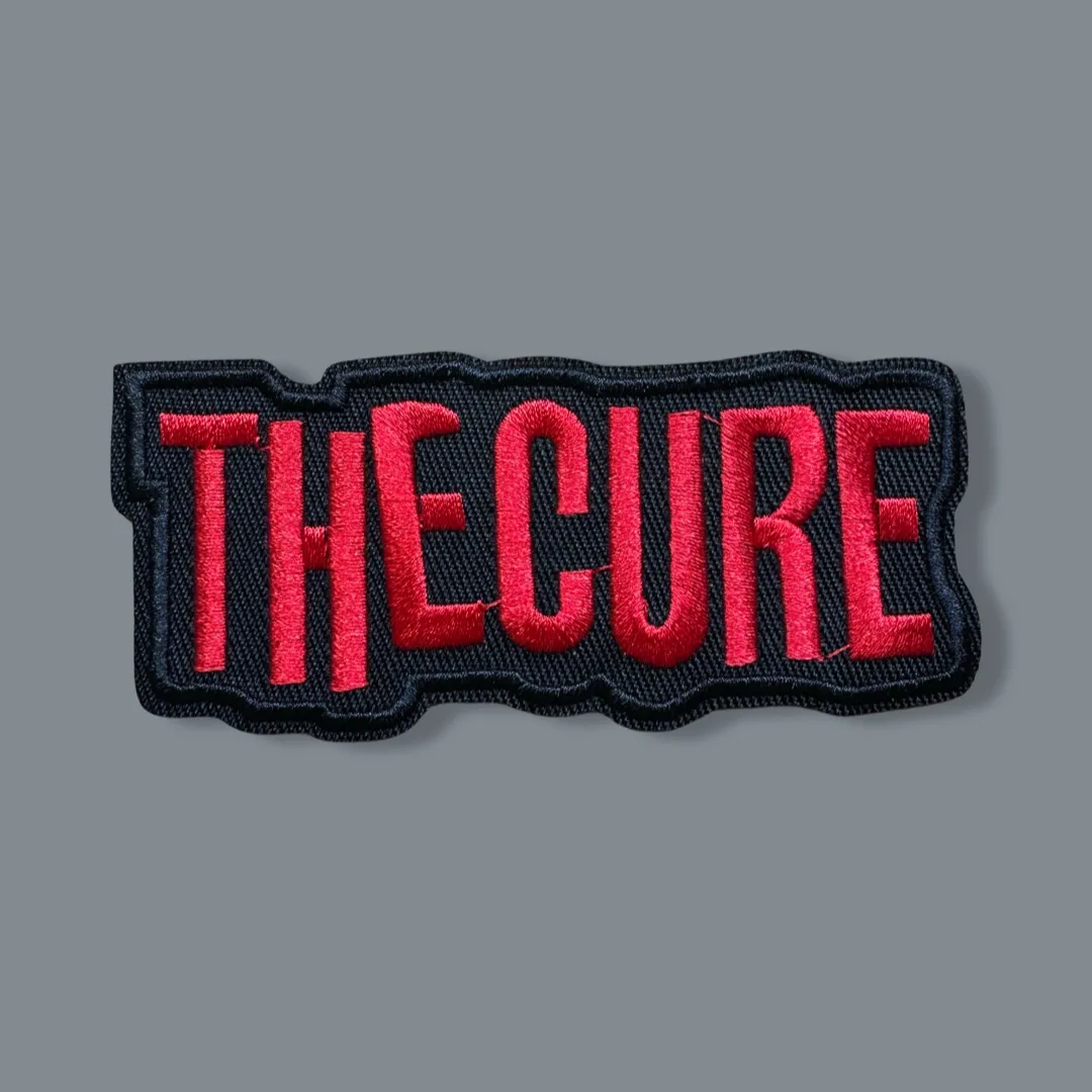 The Cure embroidered patch