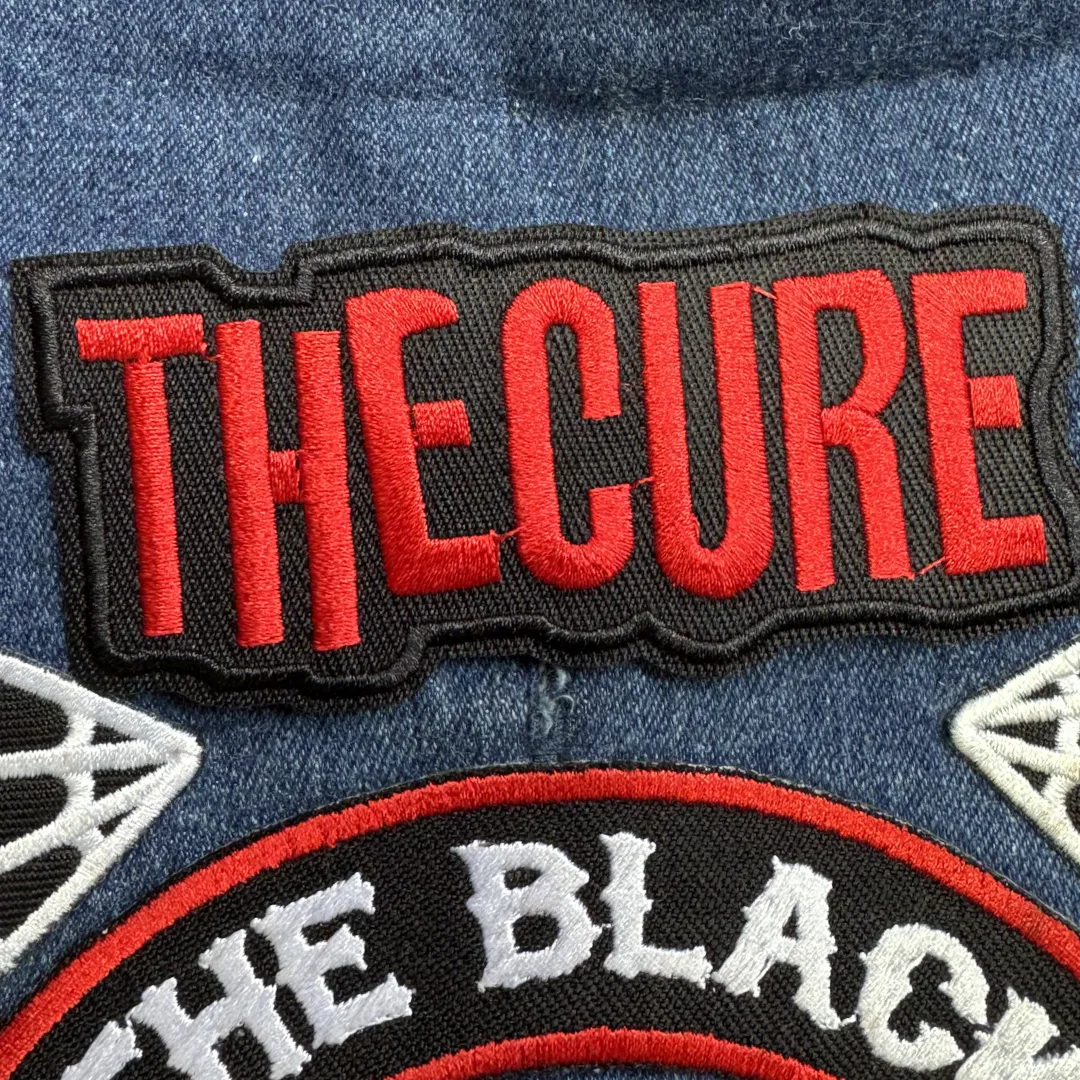 The Cure embroidered patch