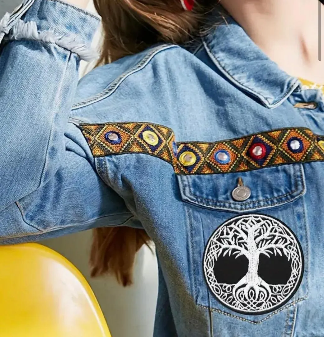Tree of Life- Embroidered Patch