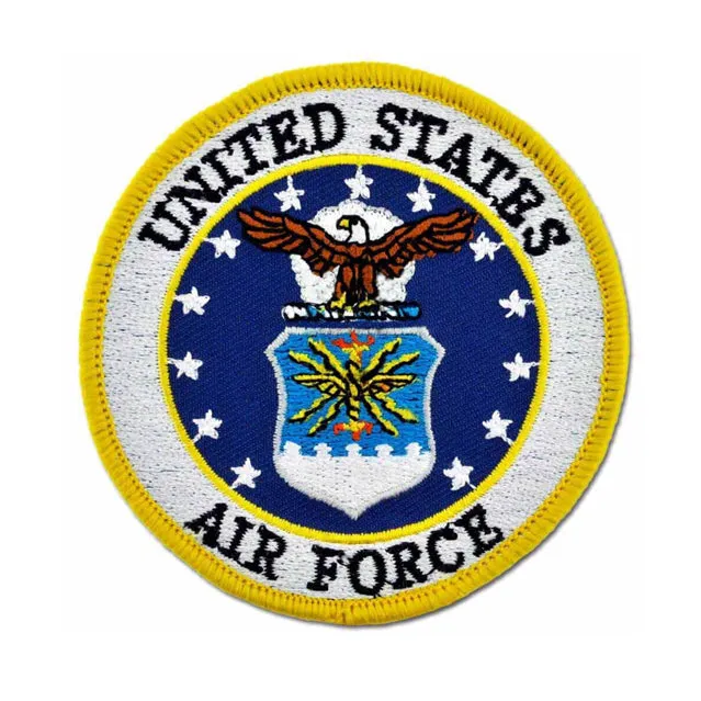 United States Air Force Traditional Seal Logo Patch, Color